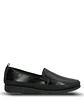 Zapato Slip On Cuero Mujer Judy Negro Hush - Miniatura 1