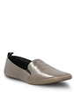 Zapato Slip On Cuero Mujer Judy Café Hush - Miniatura 2