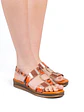Sandalia Mujer Aurora Naranja - Miniatura 2