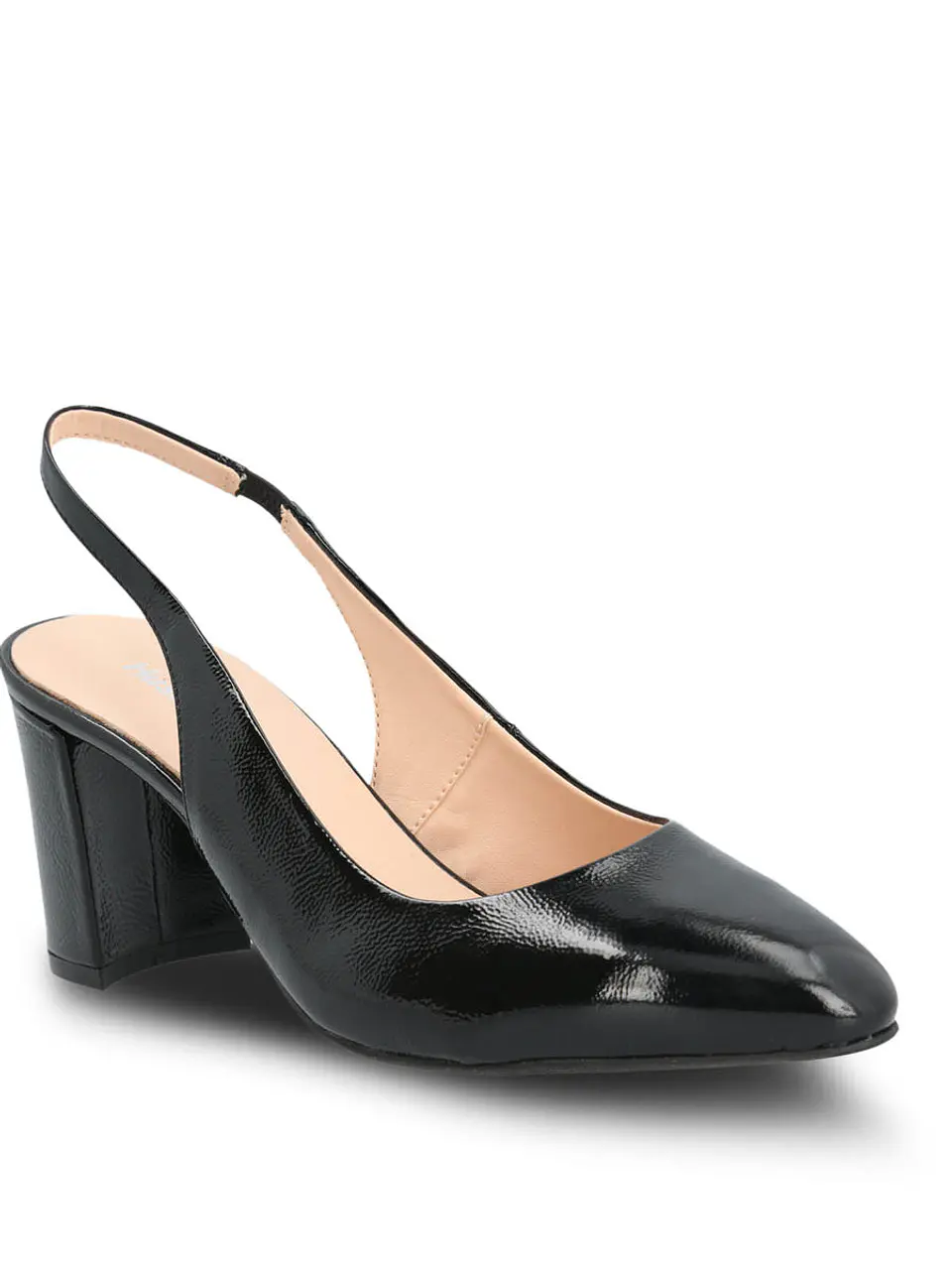 Zapato Vestir Cuero Mujer Temu Negro 2