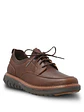 Zapatilla Cuero Smart Laceup Café - Miniatura 2
