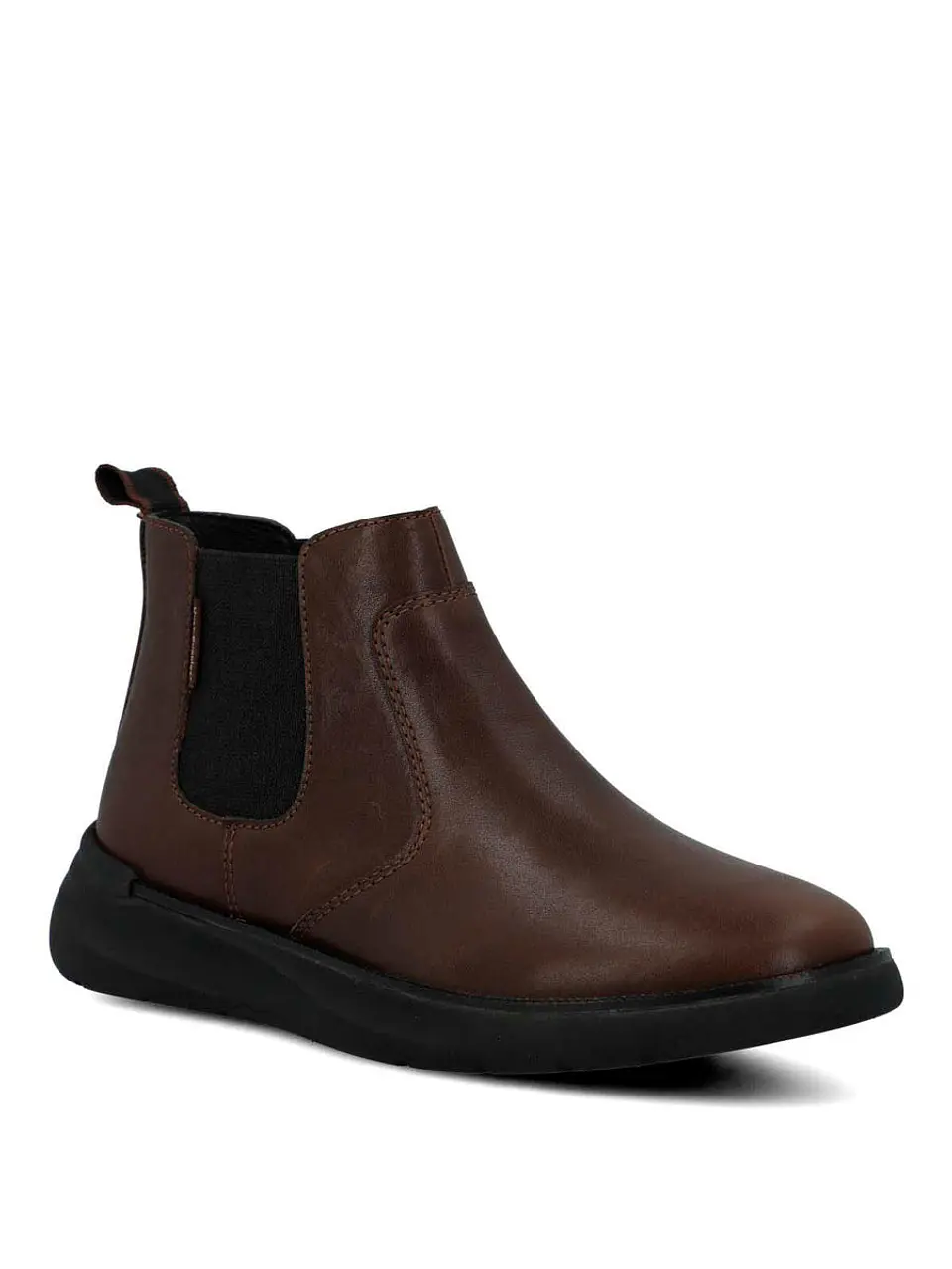 Botin Cuero Mujer Flora Café 2