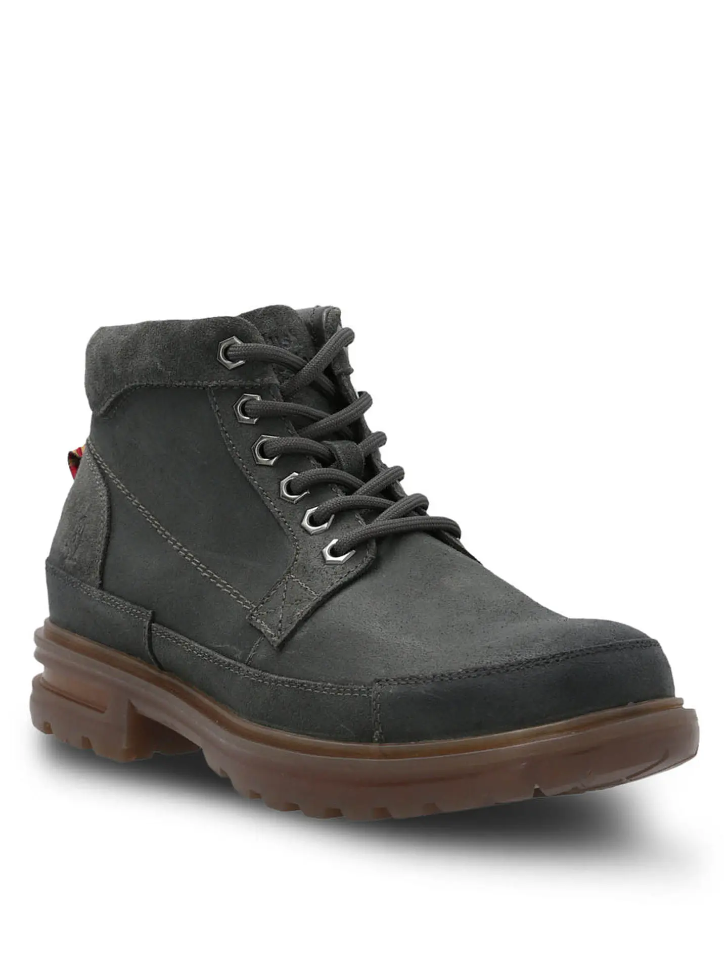 Botin Cuero Hombre Terzo Gris 2