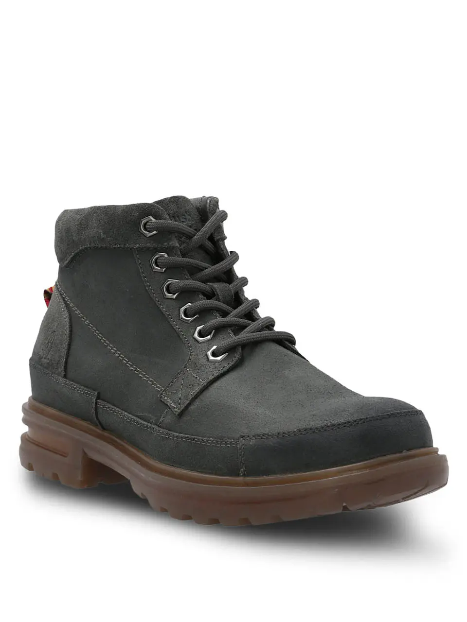 Botin Cuero Hombre Terzo Gris 2