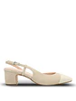 Zapato Vestir Mujer Cuero Paty Beige - Miniatura 1