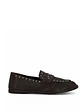 Mocasin Cuero Mujer Ninna Café - Miniatura 1