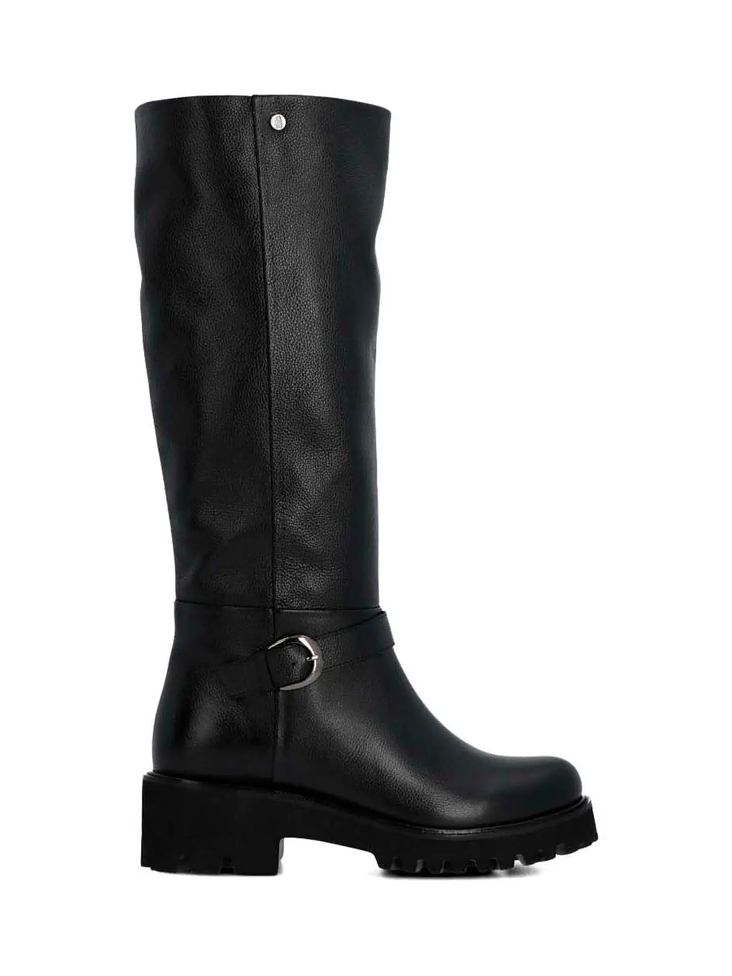 Bota Cuero Mujer Blisda Negra 1