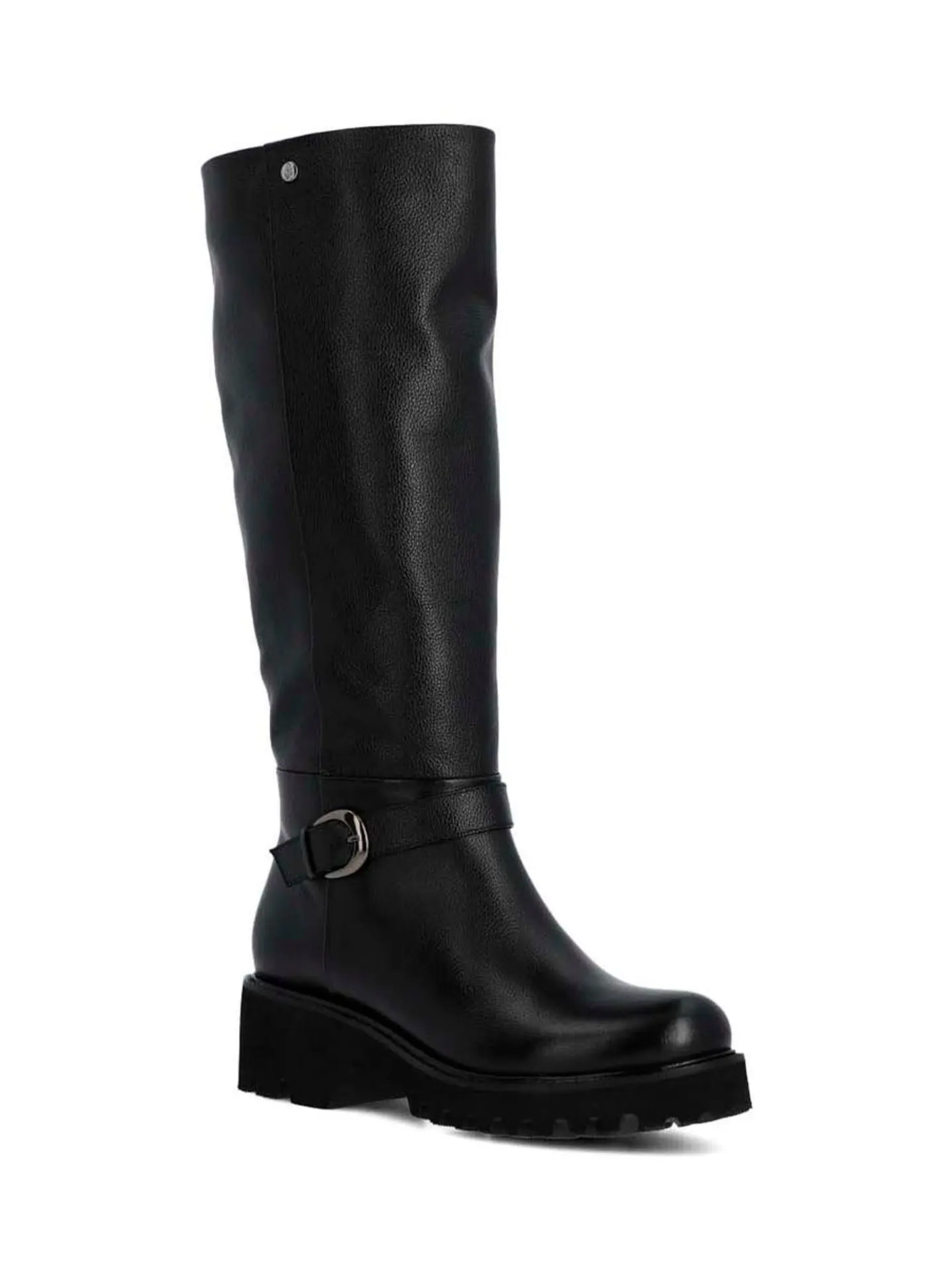 Bota Cuero Mujer Blisda Negra 2
