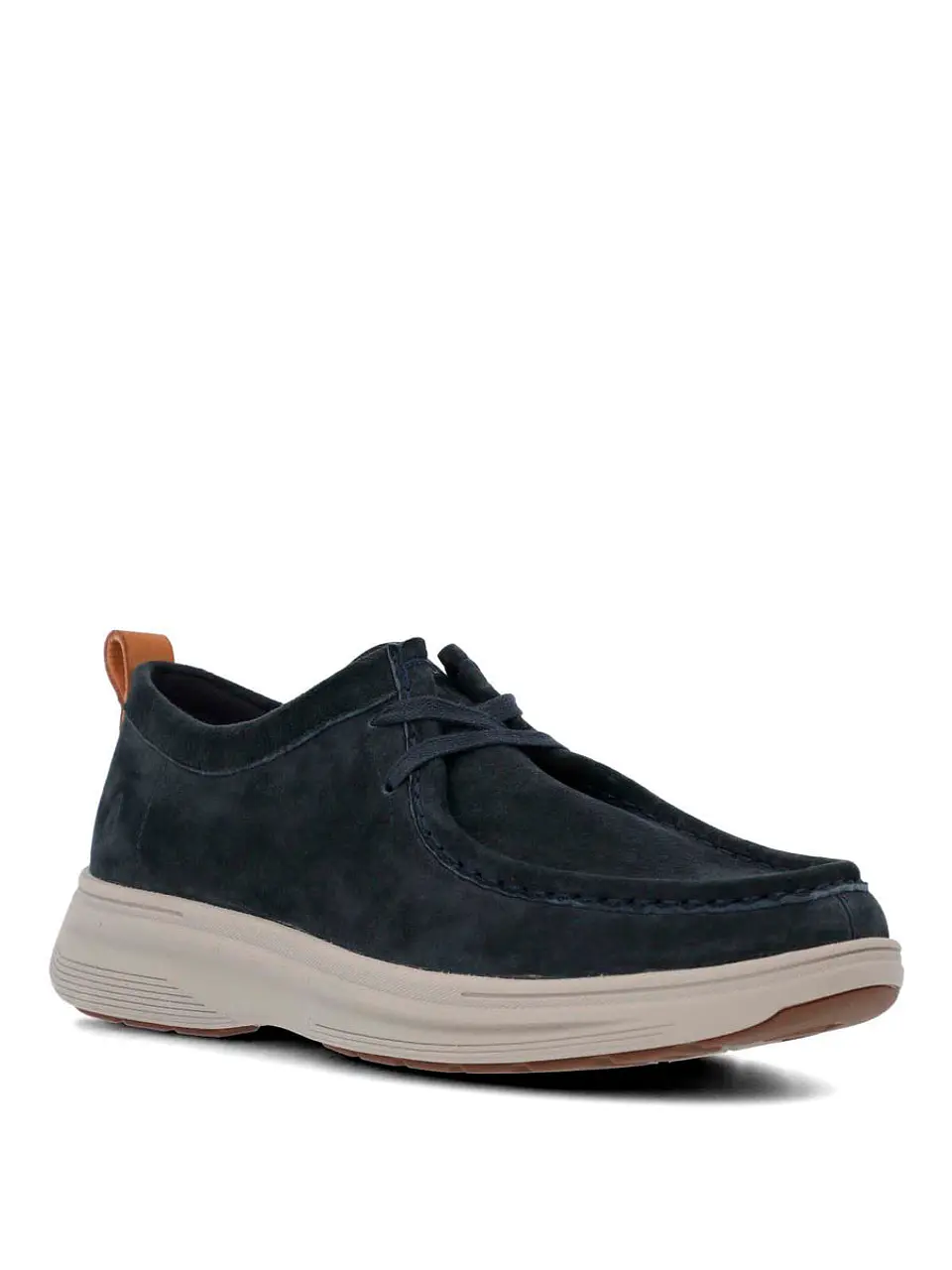 Zapato Cuero Hombre Walls Azul 2