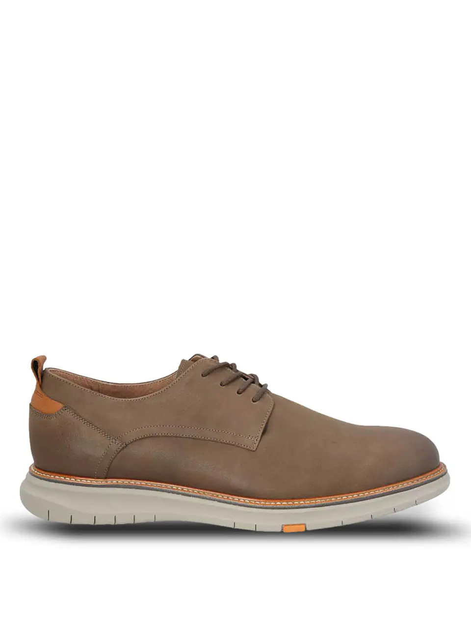 Zapato Cuero Hombre Rustic Taupe 1