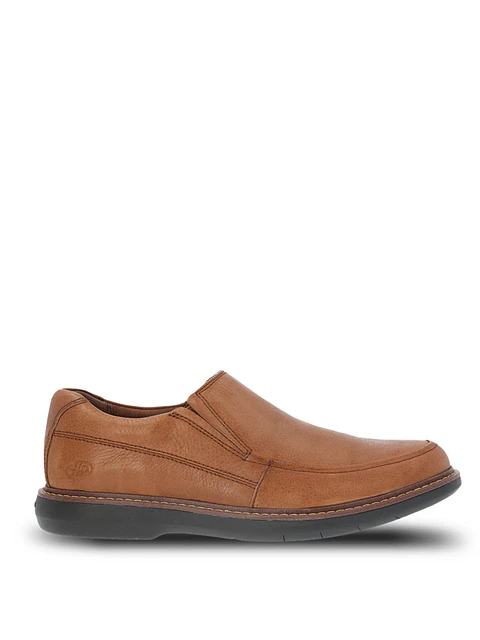 Zapato Cuero Hombre Oregon Café Claro
