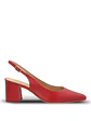 Zapato Vestir Mujer Cuero Debbia Rojo - Miniatura 1