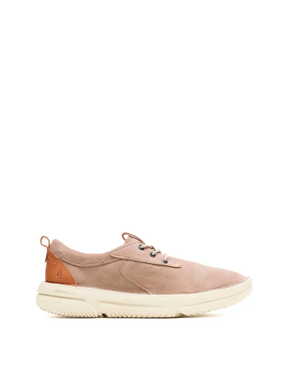 Zapatilla Cuero Baylor Lace Up Gris 2