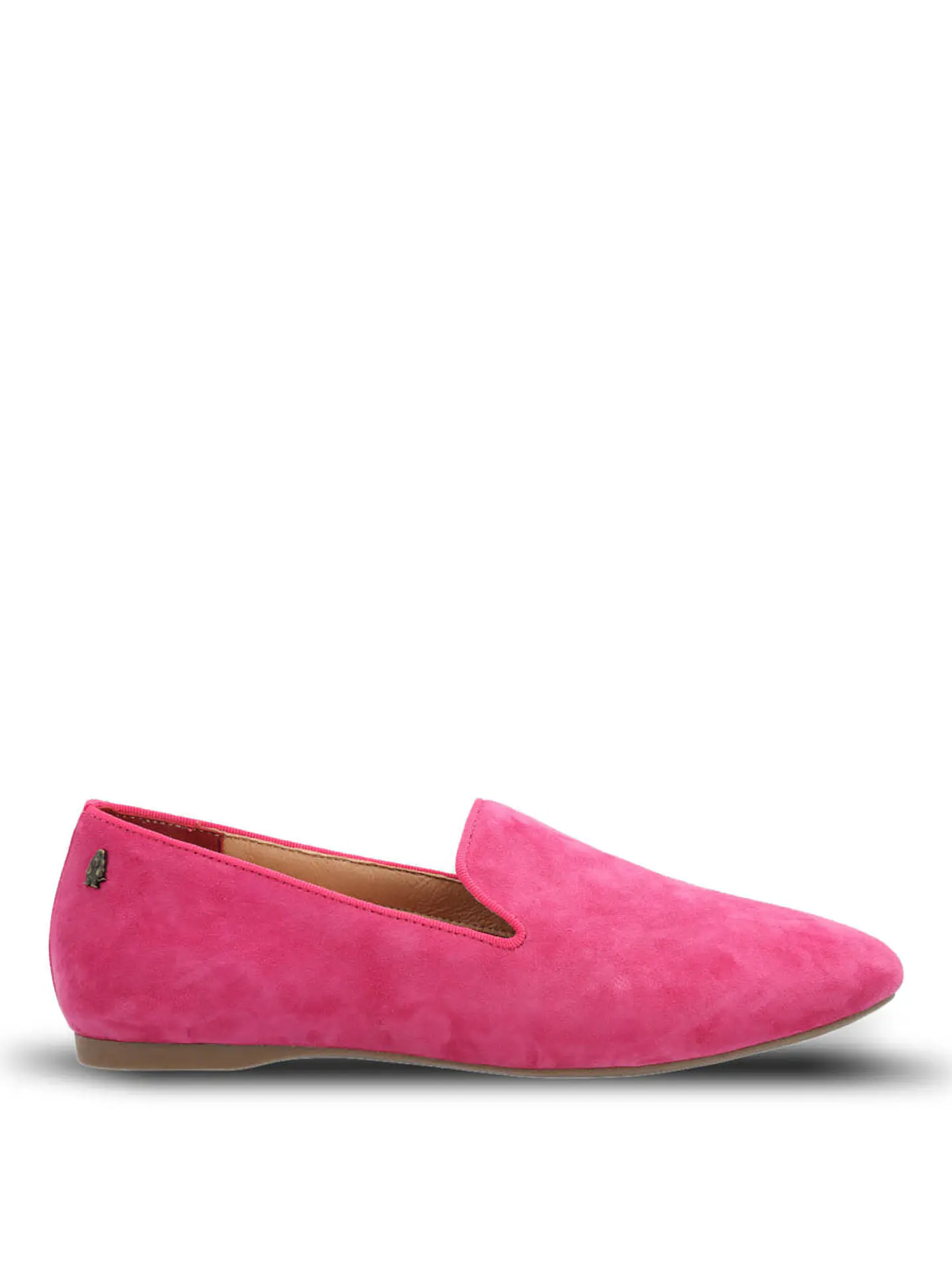 Mocasin Cuero Mujer Oda Rosado 1