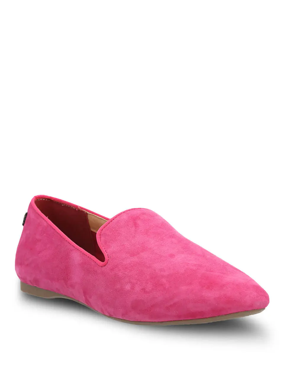 Mocasin Cuero Mujer Oda Rosado 2