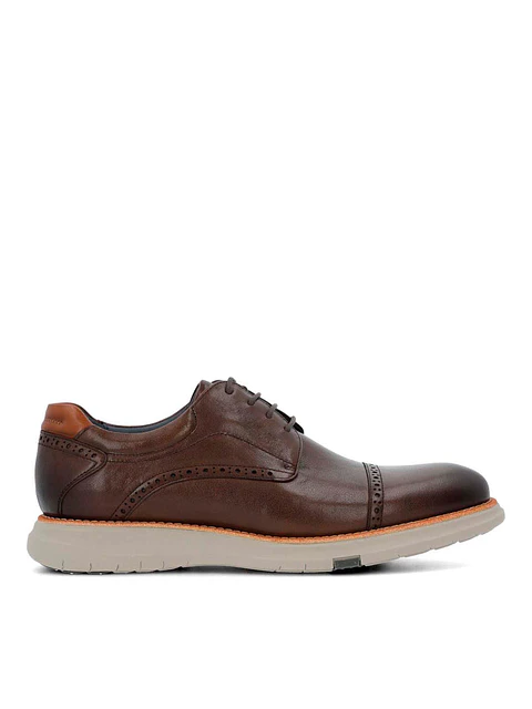 Zapato Cuero Hombre Sequio Café