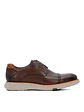 Zapato Cuero Hombre Sequio Café - Miniatura 1