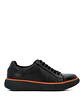 Zapatilla Cuero Hombre Force G Negra - Miniatura 1