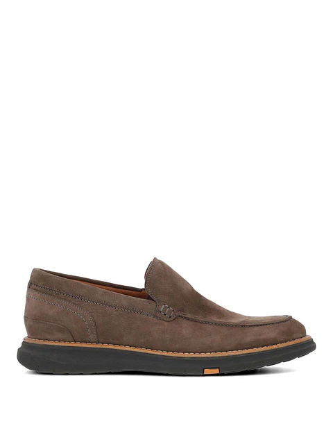 Mocasin Cuero Hombre Samar Café
