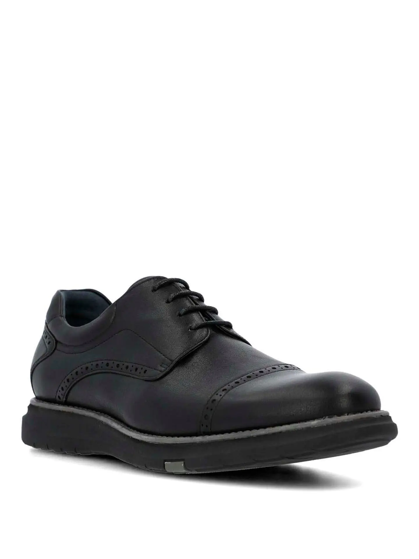 Zapato Cuero Hombre Sequio Negro 2