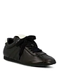 Zapatilla Cuero Mujer Bonik Negro - Miniatura 2