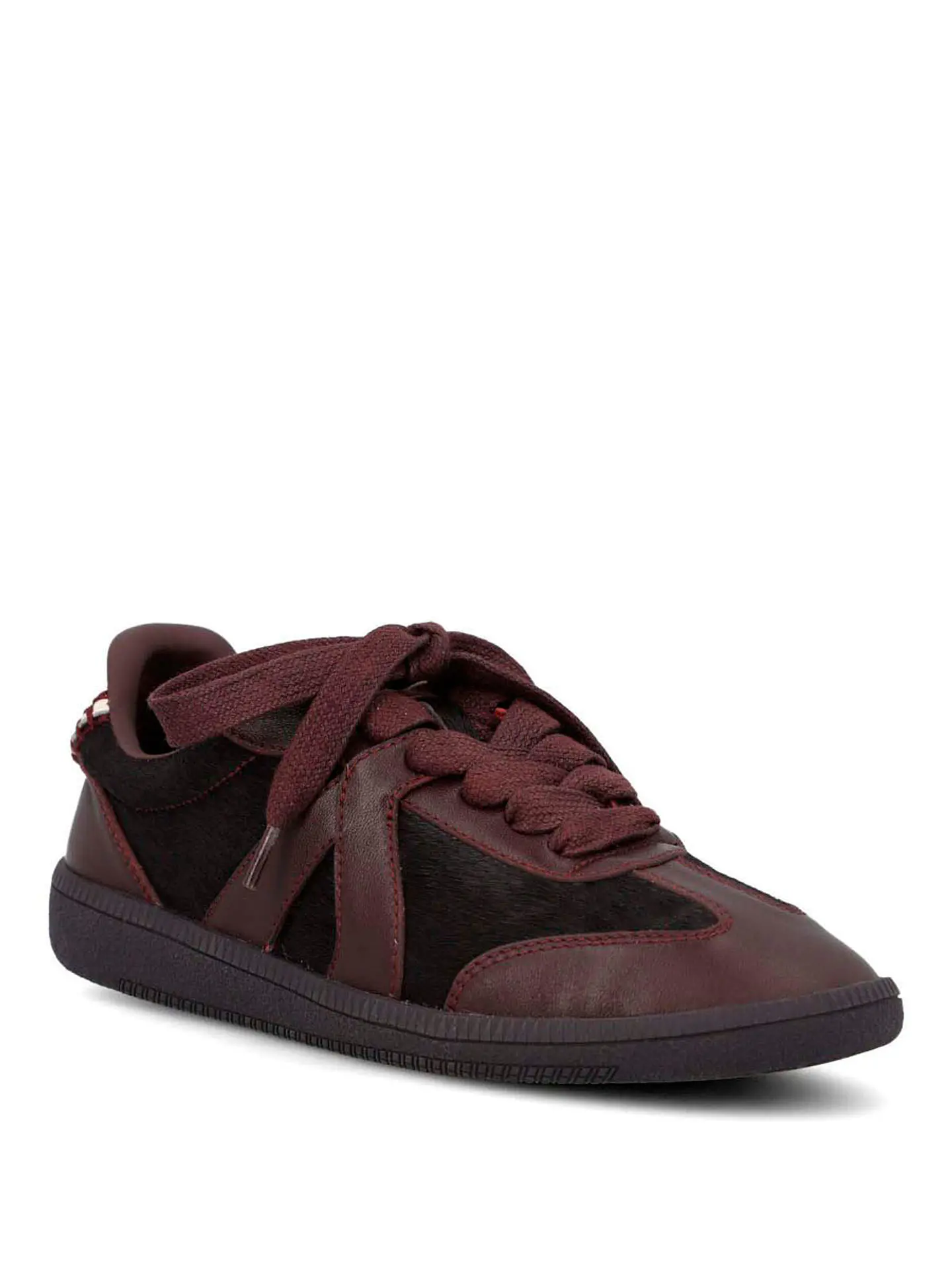 Zapatilla Cuero Mujer Sanset Rojo 2