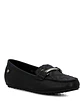Mocasin Cuero Mujer Silvia Negro - Miniatura 2