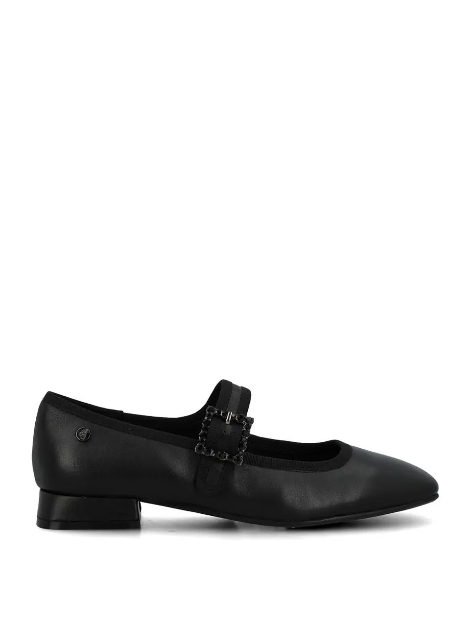 Ballerina Cuero Mujer Hally Negro 1