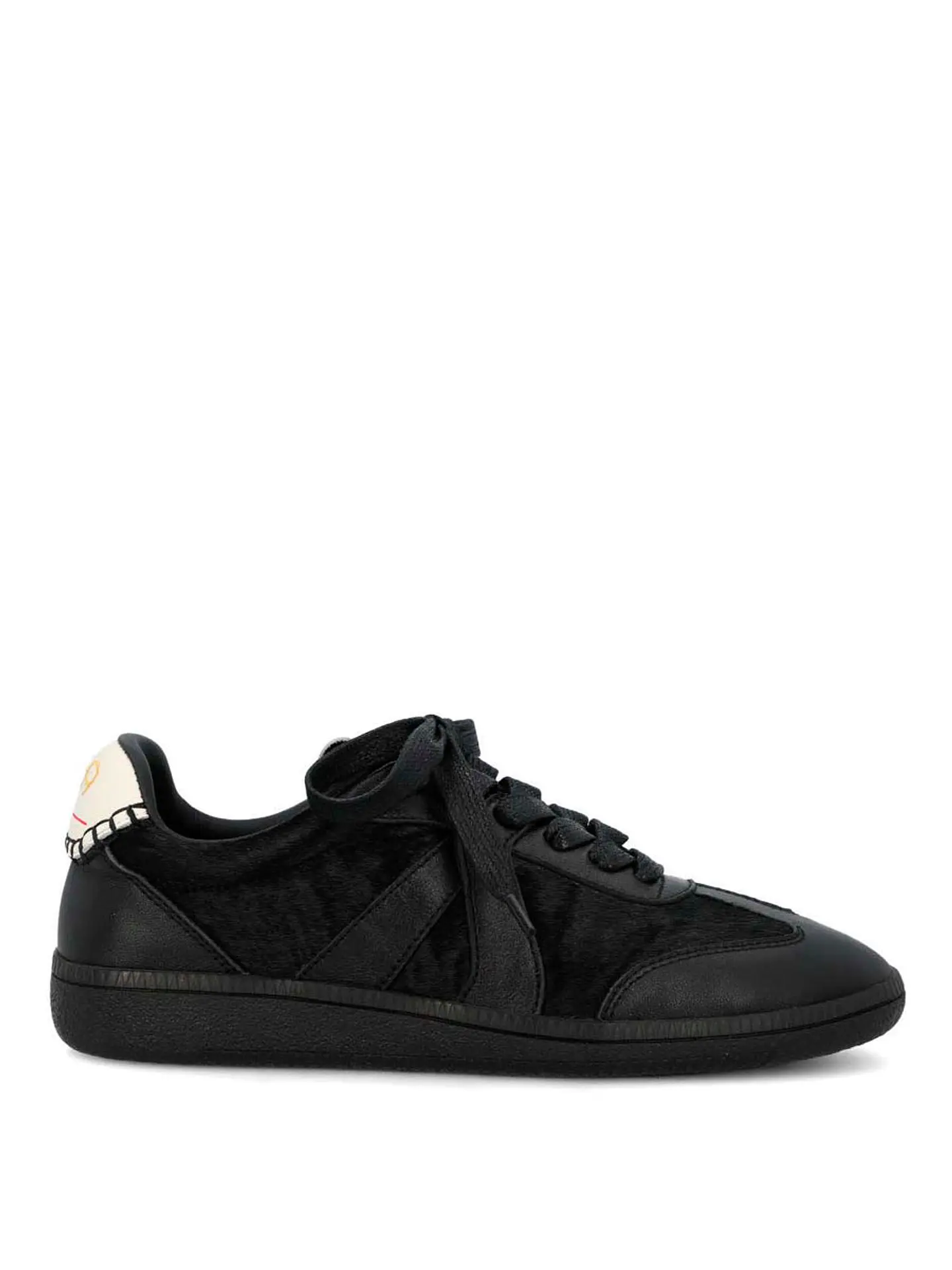 Zapatilla Cuero Mujer Sanset Negro 1