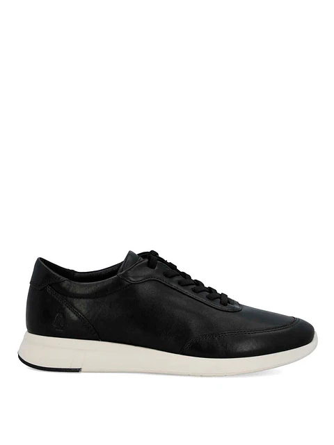 Zapatilla Cuero Mujer Kalfy Negro