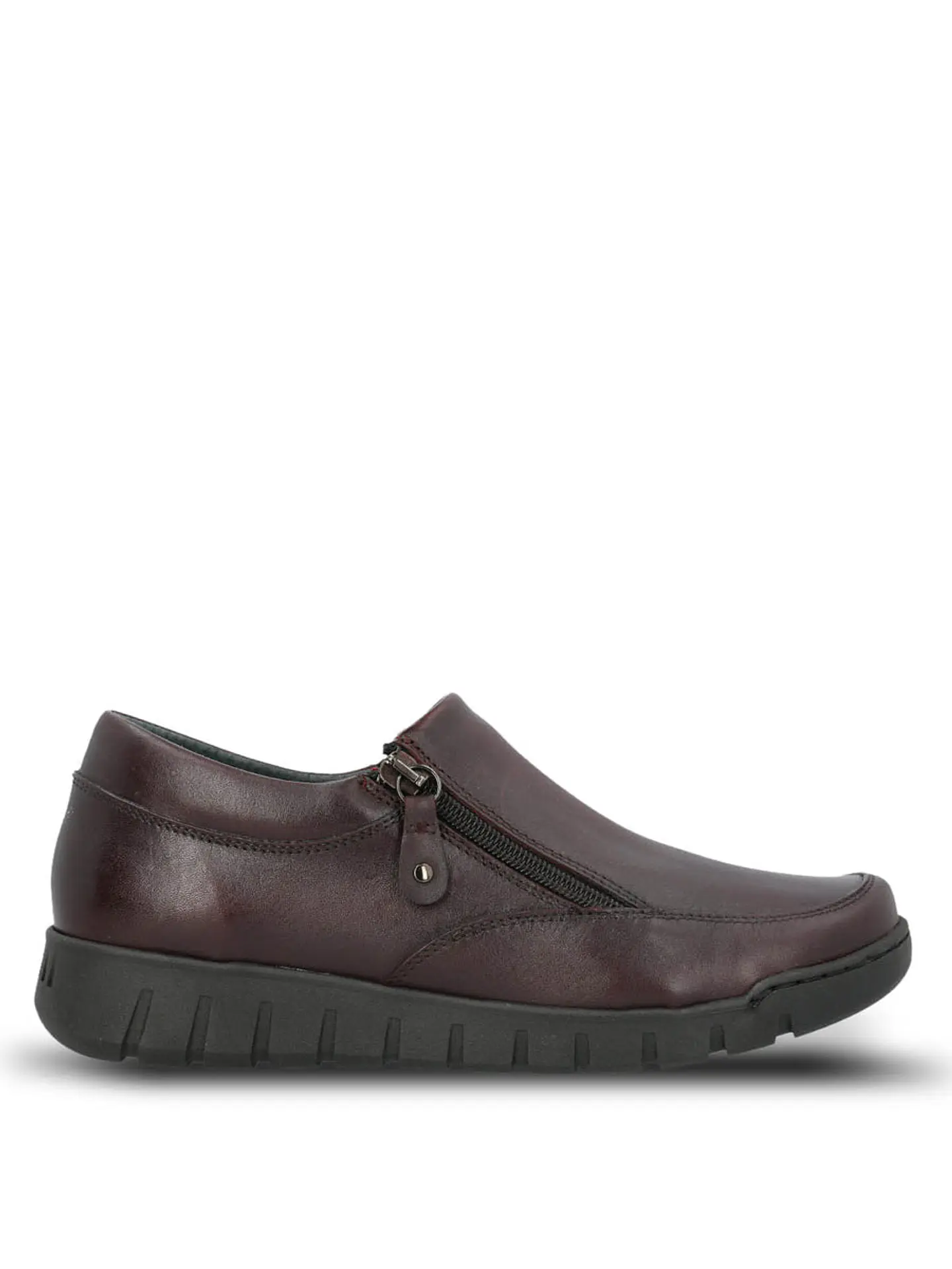 Zapato Cuero Mujer Henry Burdeo 1