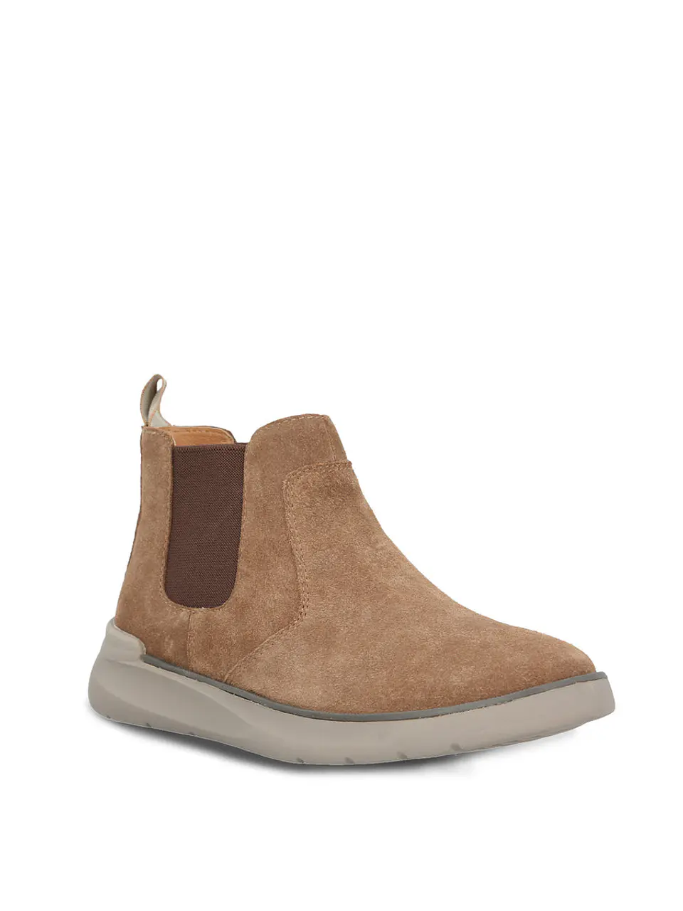 Botin Cuero Flora Café 2