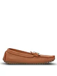 Mocasin Cuero Mujer Rodeo Café - Miniatura 1