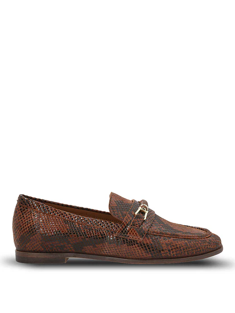 Mocasin Cuero Mujer Madsen Café