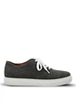 Zapatilla Cuero Mujer Wenx Gris - Miniatura 1