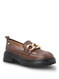 Mocasin Cuero Mujer Leboni Café - Miniatura 2