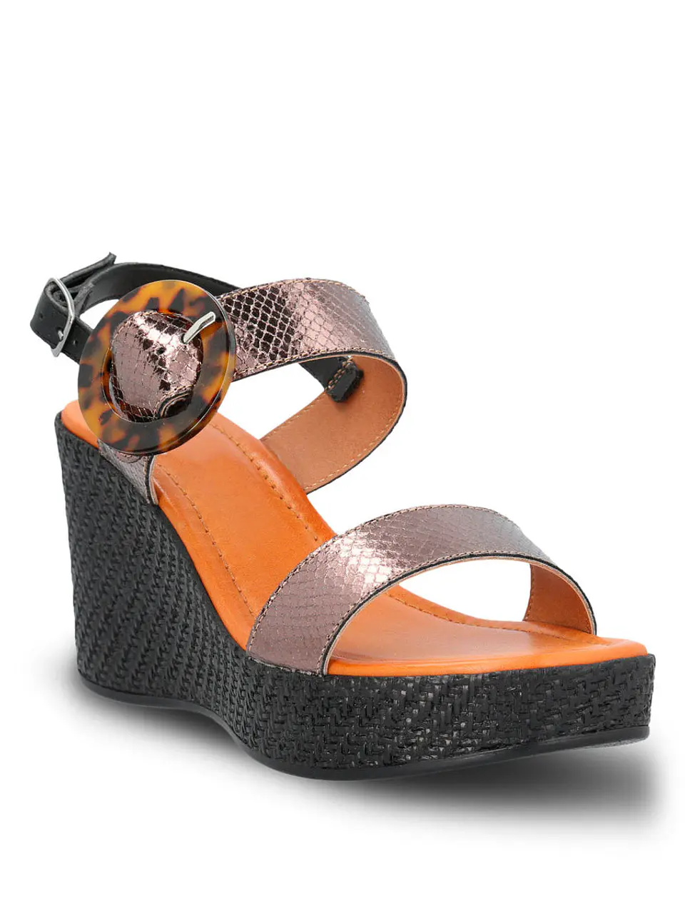 Sandalia Mujer Gina Gris 2