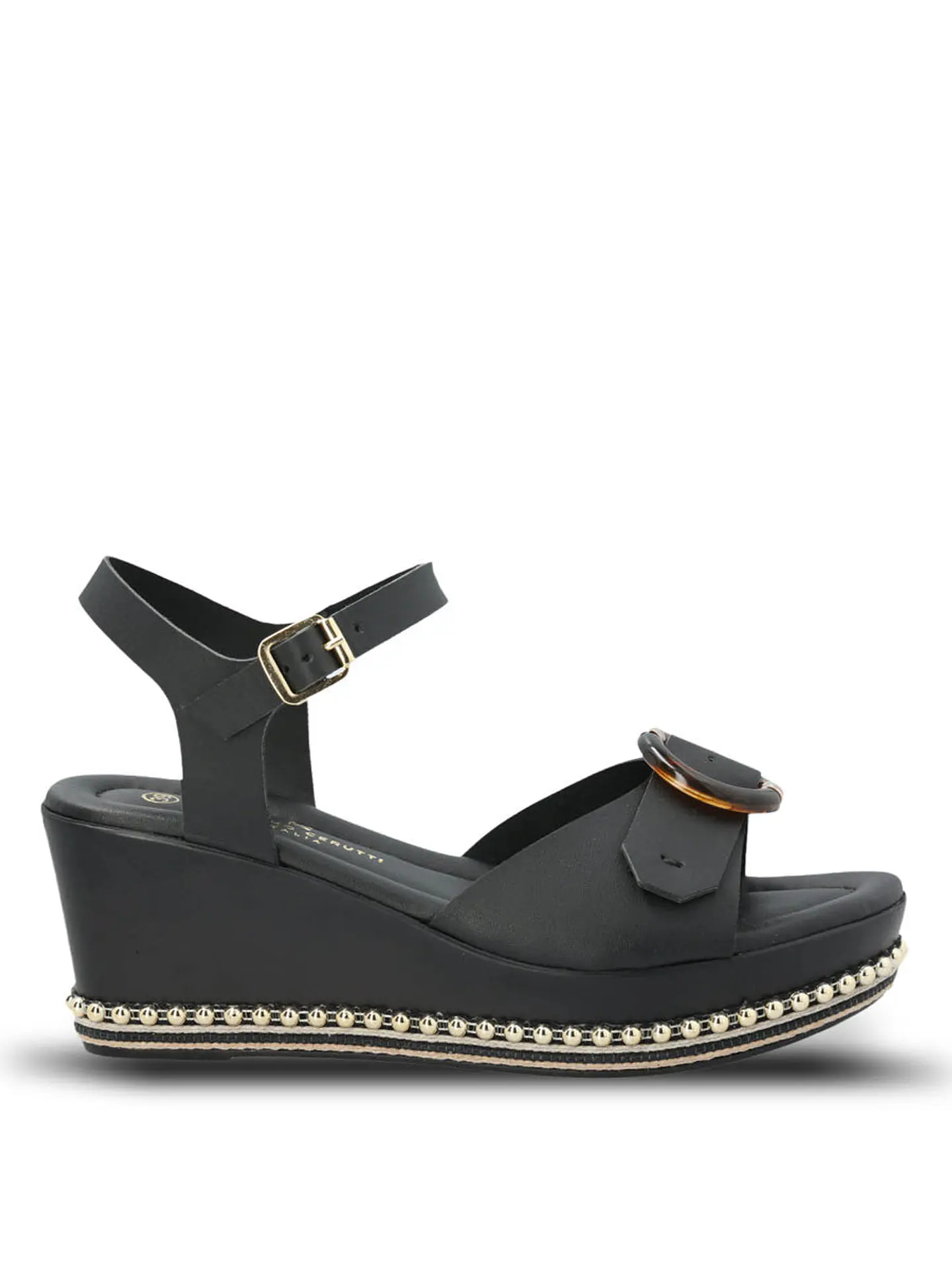 Sandalia Mujer Fiametta Negro 1