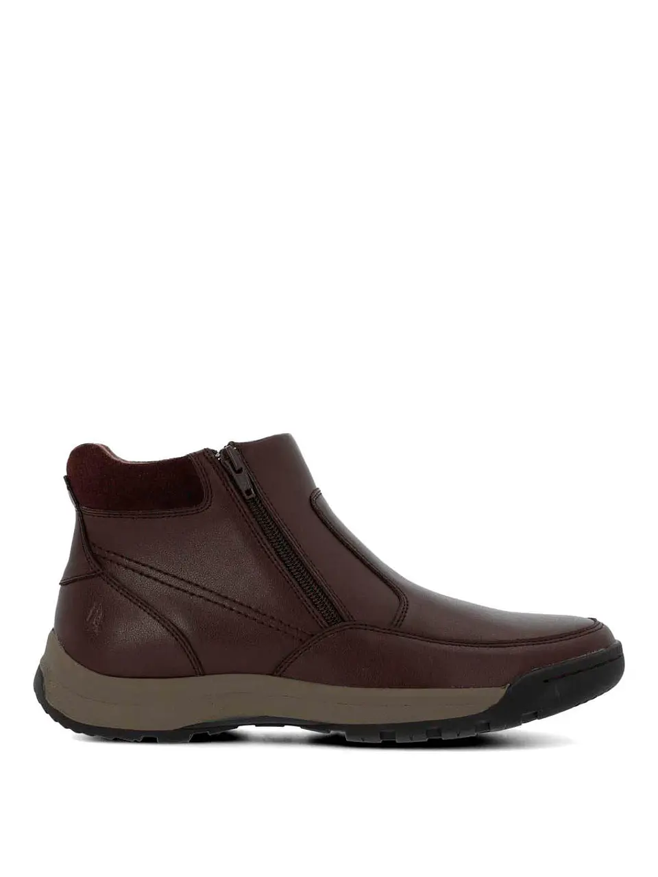 Botin Cuero Hombre Chief Café 1