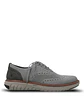 Zapato Smart Hombre Knit Wingtip Gris - Miniatura 1