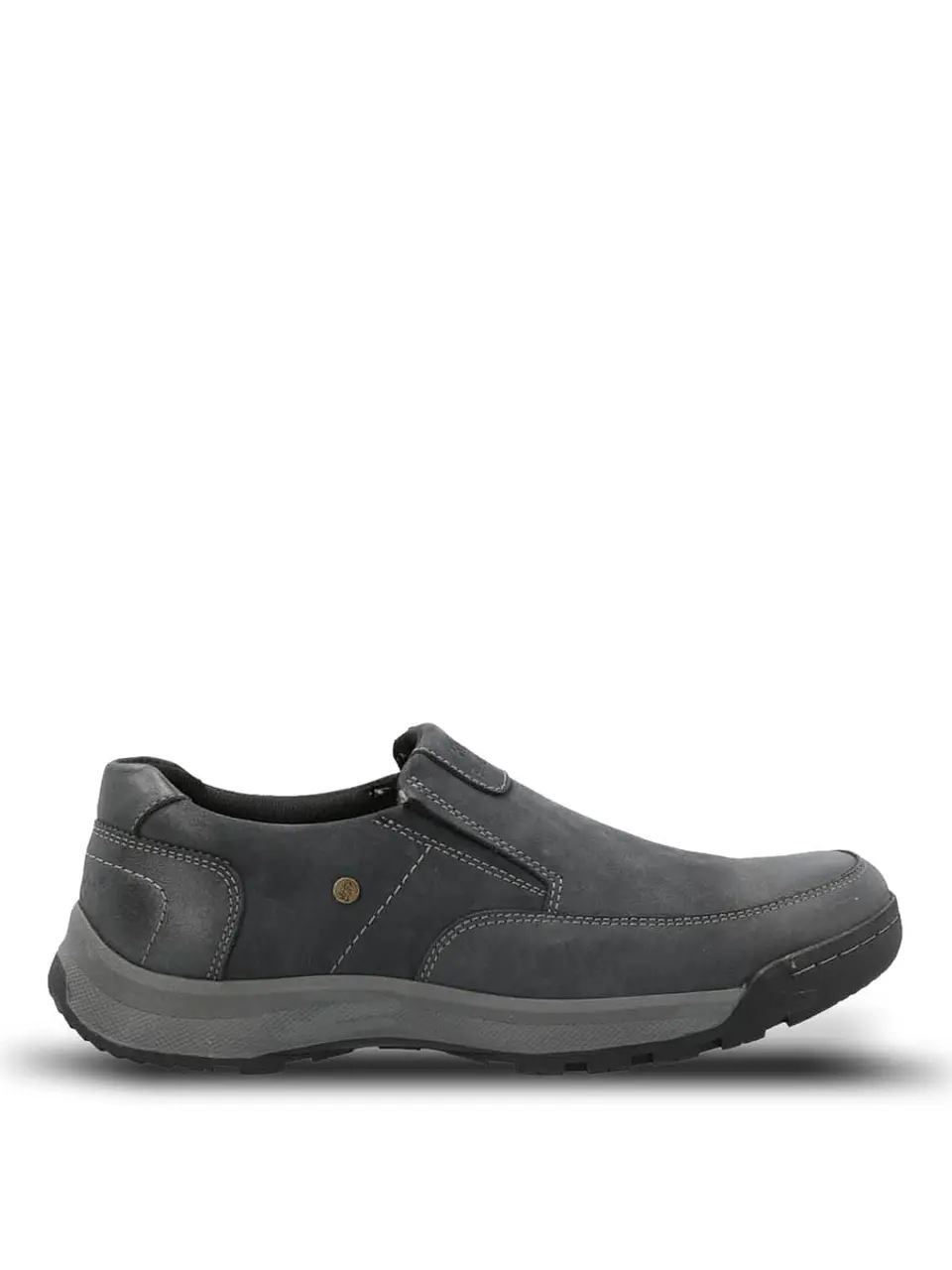 Slip On Hombre Cuero Consin Azul 1