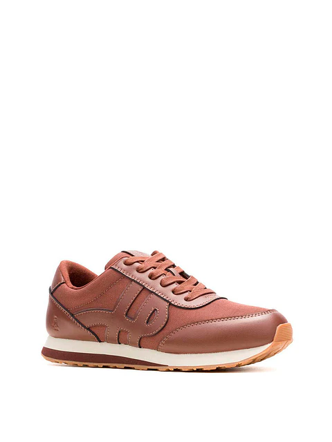 Zapatilla Cuero Hombre Seventy8 Café