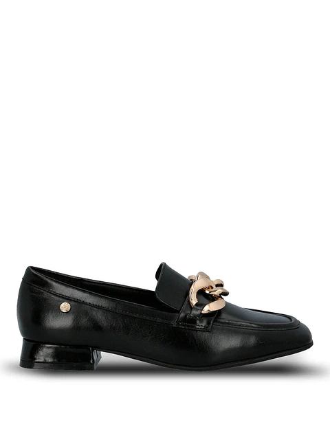 Mocasin Cuero Gween Negro