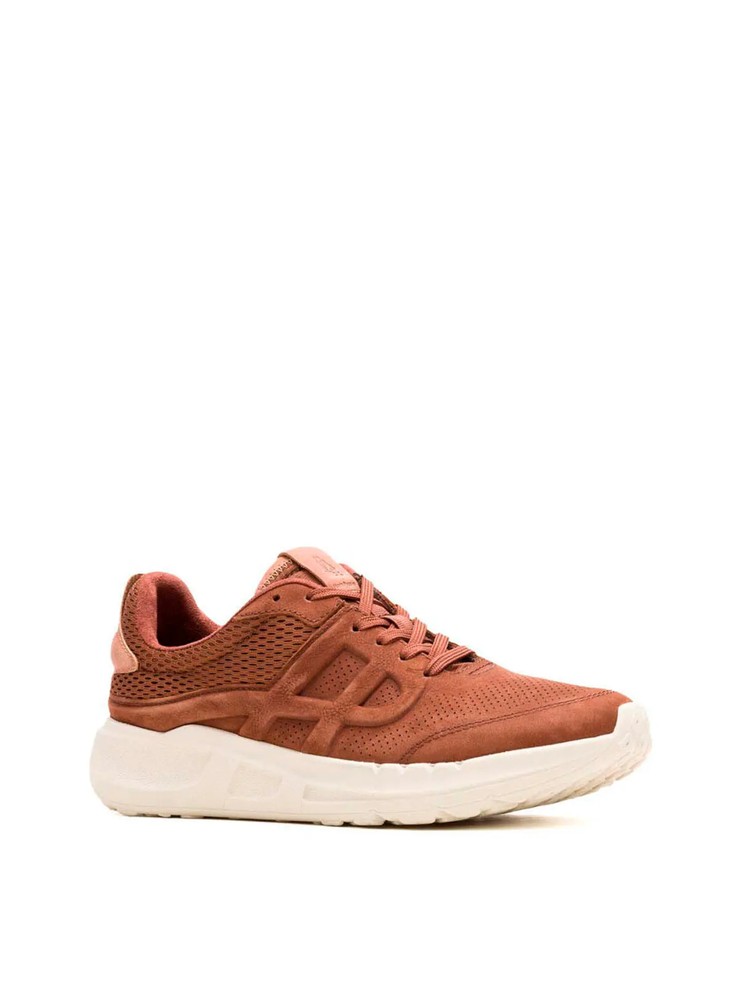Zapatilla Cuero Hombre Seventy8 Lthr Runner Café Hush 2