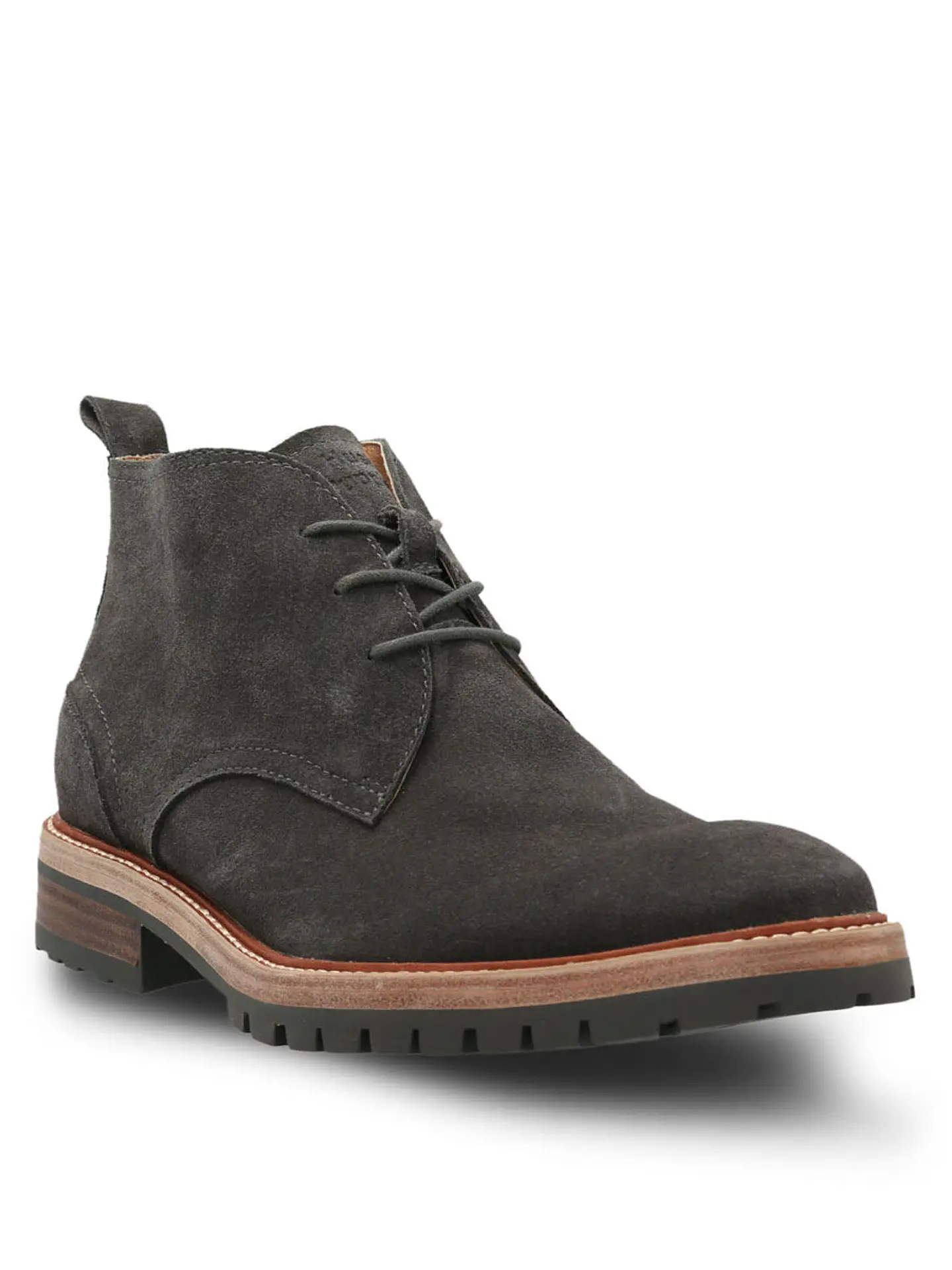 Botin Cuero Hombre Milvio Gris Oscuro 2