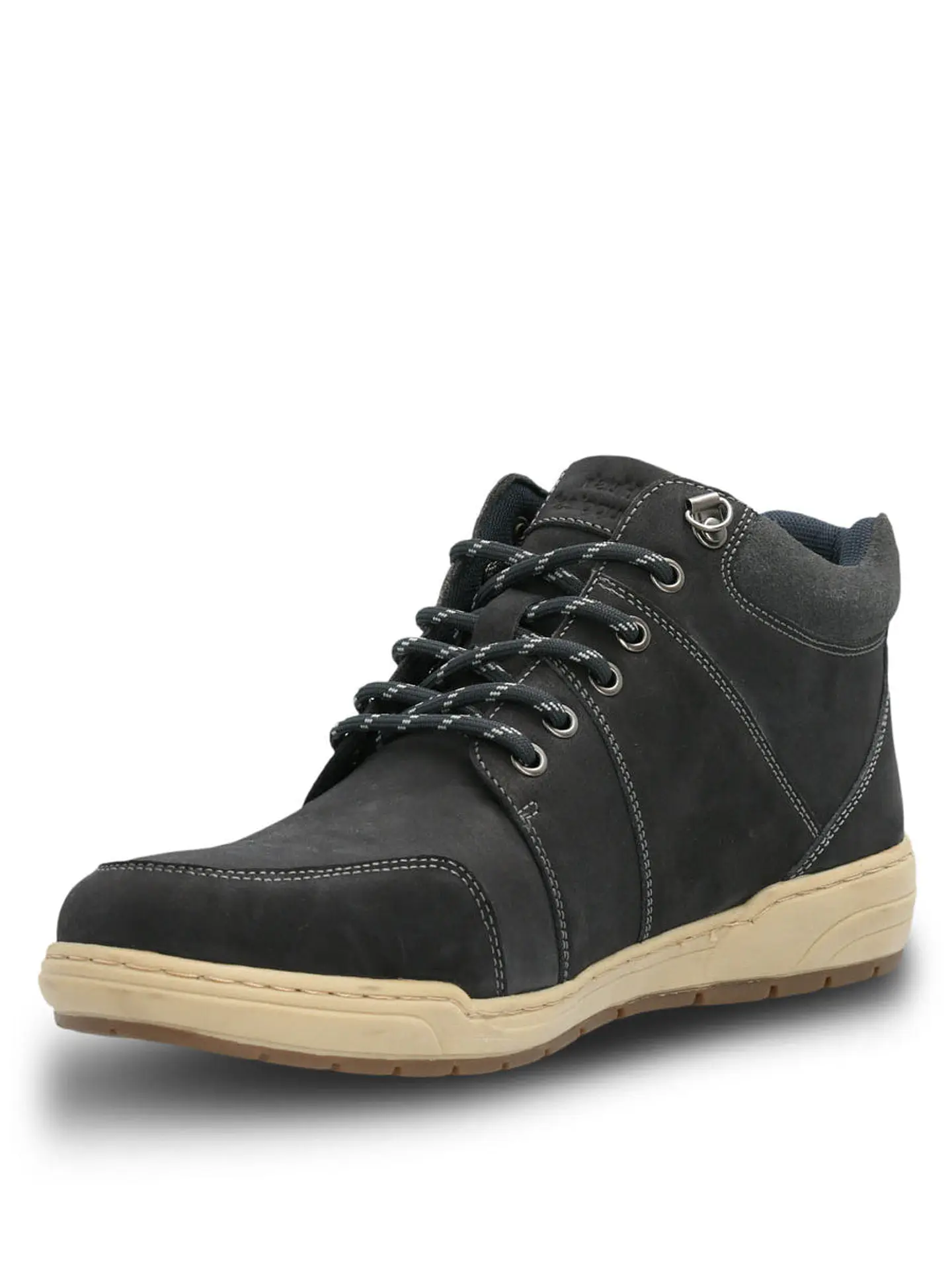 Botin Cuero Hombre Fiord Gris Oscuro 2