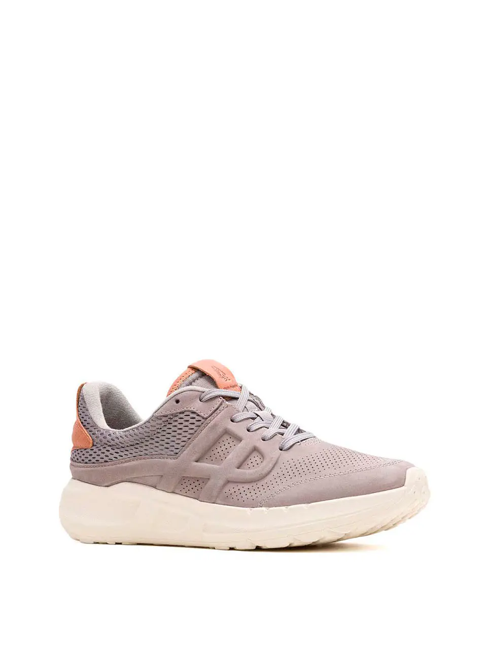 Zapatilla Cuero Hombre Seventy8 Lthr Runner Gris Hush 2