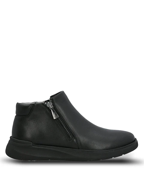 Botin Cuero Mujer Juliet Negro