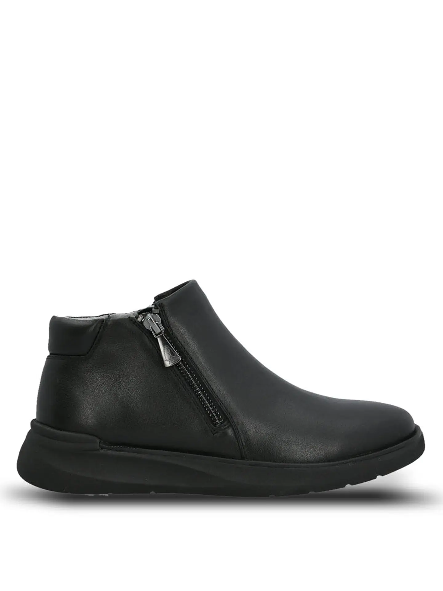 Botin Cuero Mujer Juliet Negro 1