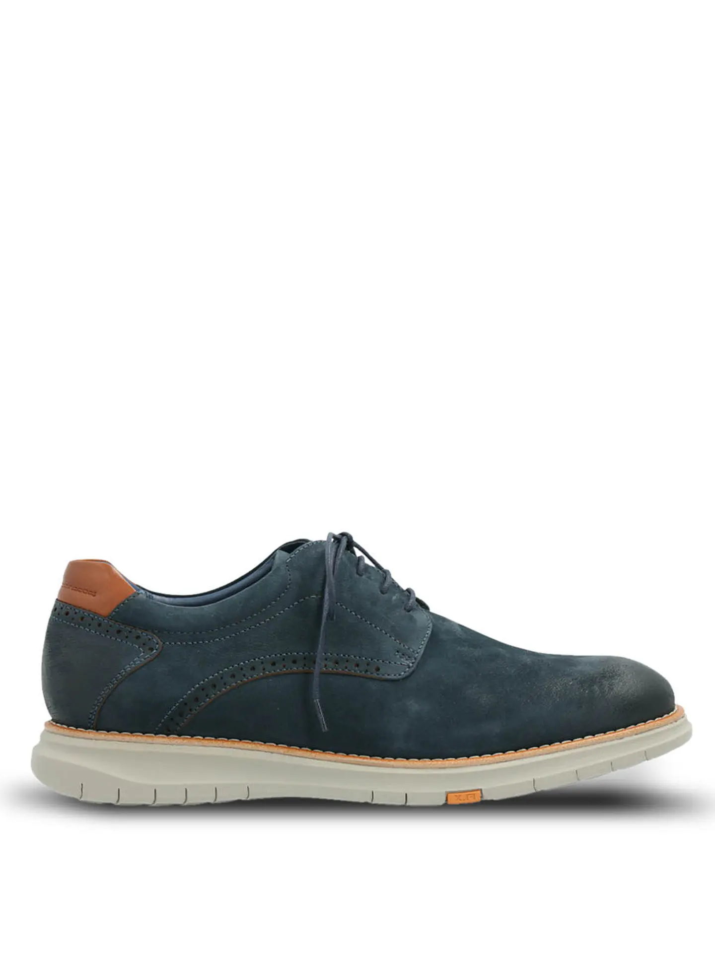 Zapato Cuero Hombre Nerio Azul 1